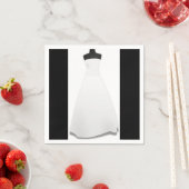 Serviette En Papier Papier mariage (En situation)