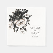 Serviette En Papier Papier mariage (Devant)