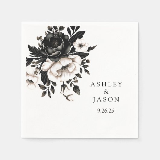 Serviette En Papier Papier mariage (Devant)