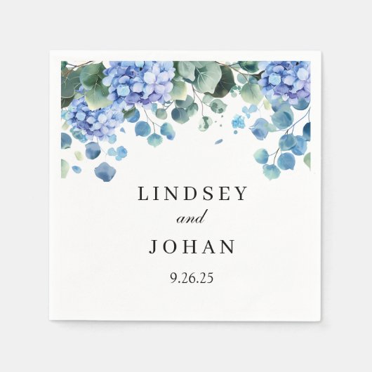 Serviette En Papier Papier mariage (Devant)