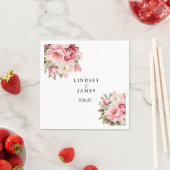 Serviette En Papier Papier mariage (En situation)