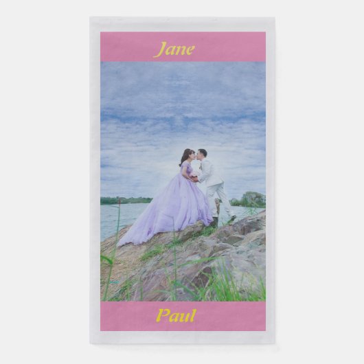 Serviette En Papier Papier mariage (Devant)