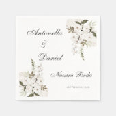 Serviette En Papier Papier Mariage Boho Napkin (Devant)