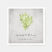 Serviette En Papier Papier Mariage éco-conch (Devant)