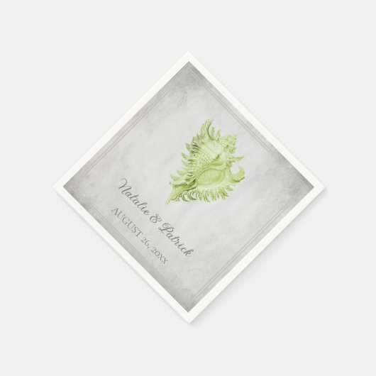 Serviette En Papier Papier Mariage éco-conch (Coin)