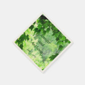 Serviette En Papier Papier Mariage feuilleté serviettes (Coin)