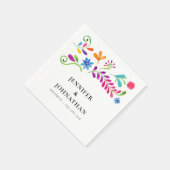 Serviette En Papier Papier Mariage Fiesta mexicain (Coin)