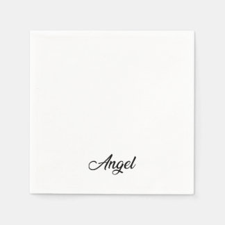Serviette En Papier Papier Mariage personnalisable Napkin