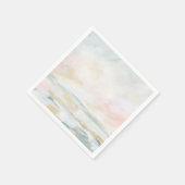 Serviette En Papier Papier marin rose pâle de plage Napkin (Coin)