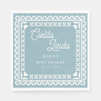 Papier mexicain Picado Cielito Lindo Baby shower
