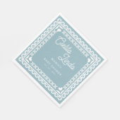 Serviette En Papier Papier mexicain Picado Cielito Lindo Baby shower (Coin)