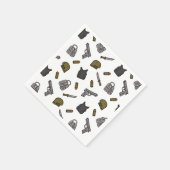 Serviette En Papier Papier Militaire (Coin)