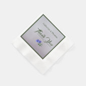 Serviette En Papier Papier Misty (Coin)