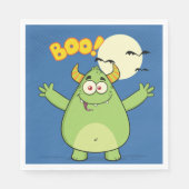 Serviette En Papier Papier Monster Boo (Devant)