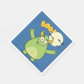 Serviette En Papier Papier Monster Boo (Coin)
