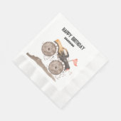 Serviette En Papier Papier Monster Truck (Coin)