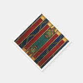 Serviette En Papier Papier Motif Afrocentré (Coin)