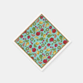 Serviette En Papier Papier Motif Fruit Fun (Coin)