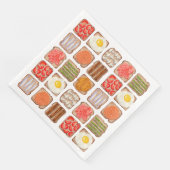 Serviette En Papier Papier Motif pour petit-déjeuner (Coin)