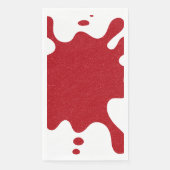 Serviette En Papier Papier Motif tomate rouge personnalisé serviettes (Devant)