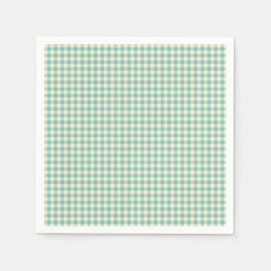 Serviette En Papier Papier Motif vintage en carton bleu
