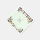 Serviette En Papier Papier Napkin (Coin)