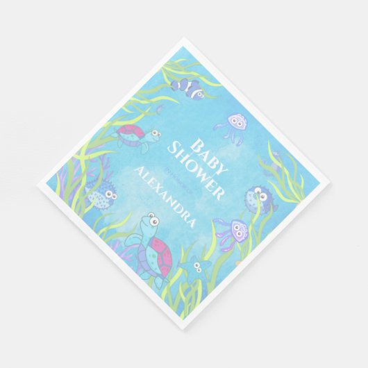 Serviette En Papier Papier Napkin (Coin)