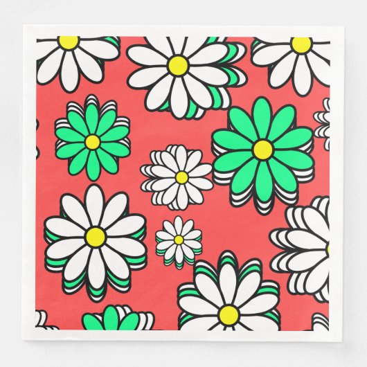 Serviette En Papier Papier Napkin (Devant)