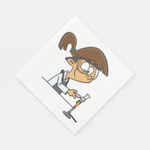 Serviette En Papier Papier Napkin (Coin)