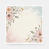 Serviette En Papier Papier Napkin (Devant)