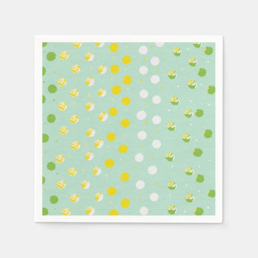 Serviette En Papier Papier Napkin (Devant)