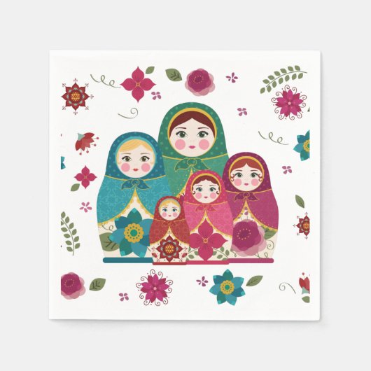 Serviette En Papier Papier Napkin (Devant)