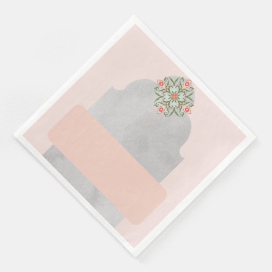 Serviette En Papier Papier Napkin (Coin)
