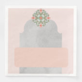 Serviette En Papier Papier Napkin (Devant)