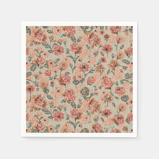 Serviette En Papier Papier Napkin (Devant)