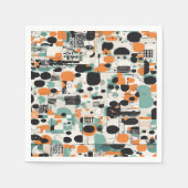 Serviette En Papier Papier Napkin (Devant)