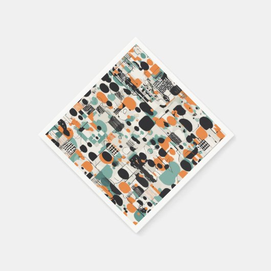 Serviette En Papier Papier Napkin (Coin)