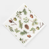 Serviette En Papier Papier Napkin (Coin)