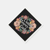 Serviette En Papier Papier Napkin (Coin)