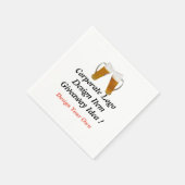 Serviette En Papier Papier Napkin (Coin)