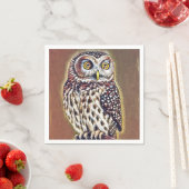 Serviette En Papier Papier Napkin (En situation)