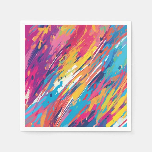 Serviette En Papier Papier Napkin (Devant)
