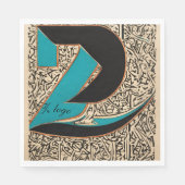 Serviette En Papier Papier Napkin (Devant)