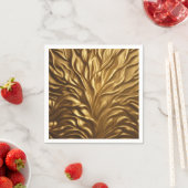 Serviette En Papier Papier Napkin (En situation)