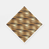 Serviette En Papier Papier Napkin (Coin)