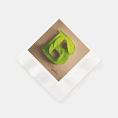 Serviette En Papier Papier Napkin (Coin)