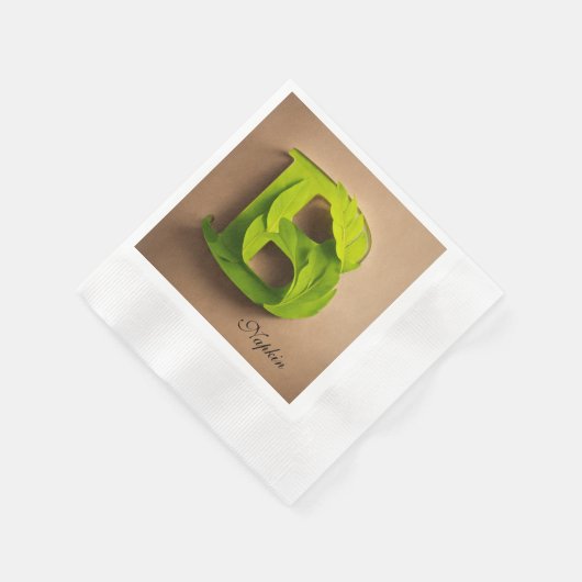 Serviette En Papier Papier Napkin (Coin)