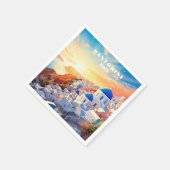 Serviette En Papier Papier Napkin (Coin)