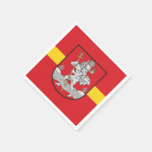 Serviette En Papier Papier Napkin (Coin)