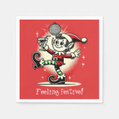 Serviette En Papier Papier Napkin (Devant)